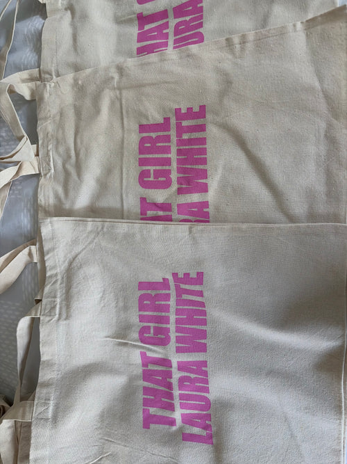 LAURA WHITE - THAT GIRL TOTE BAG