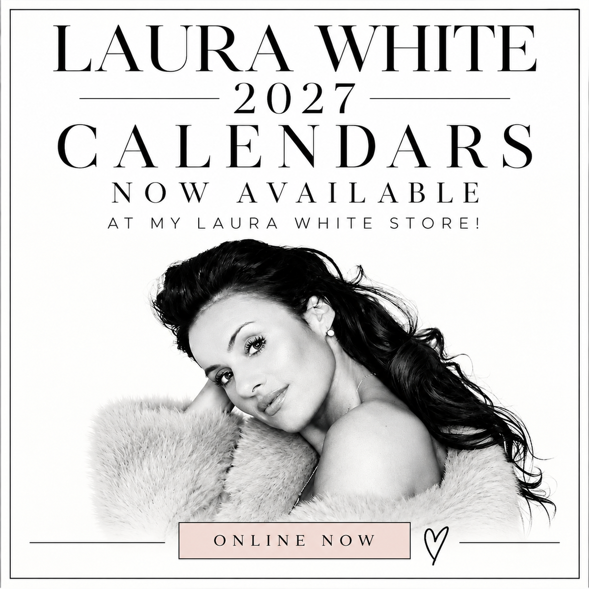 Laura White 2027 Calendar!