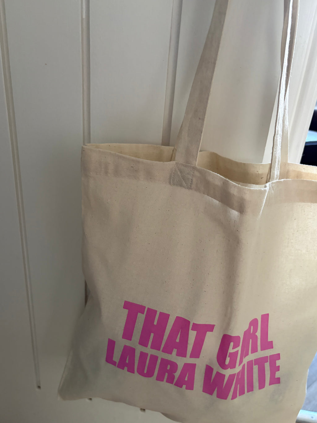 LAURA WHITE - THAT GIRL TOTE BAG
